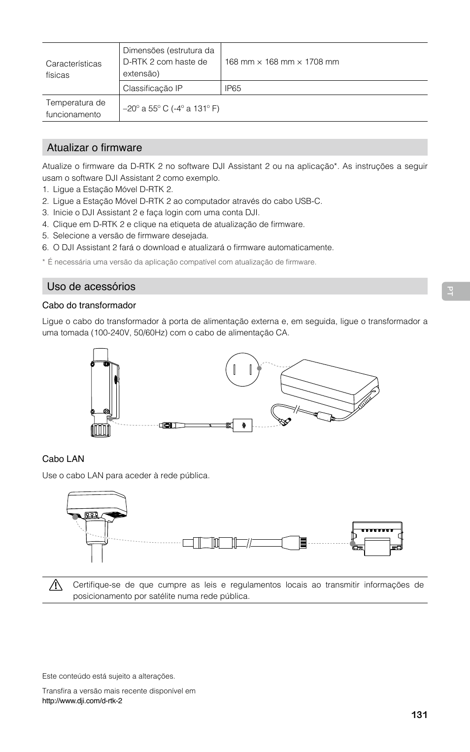 DJI D-RTK 2 High-Precision GNSS Mobile Station User Manual | Page 132 / 163