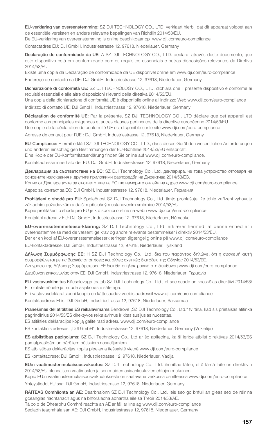 DJI D-RTK 2 High-Precision GNSS Mobile Station User Manual | Page 158 / 163