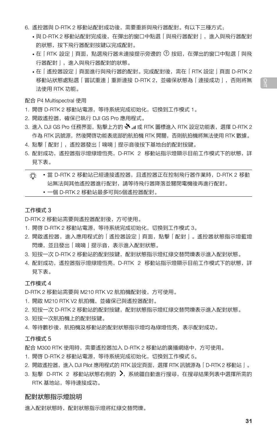 DJI D-RTK 2 High-Precision GNSS Mobile Station User Manual | Page 32 / 163