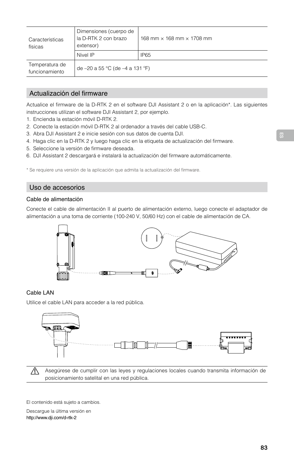 DJI D-RTK 2 High-Precision GNSS Mobile Station User Manual | Page 84 / 163
