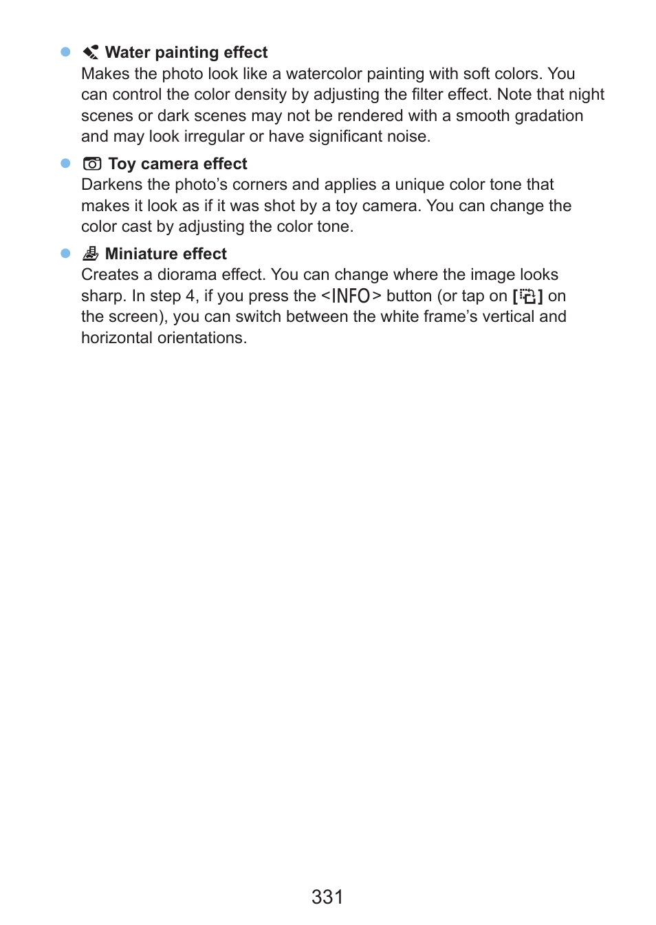 Canon EOS Rebel SL3 DSLR Camera with 18-55mm Lens (Black) User Manual | Page 331 / 493