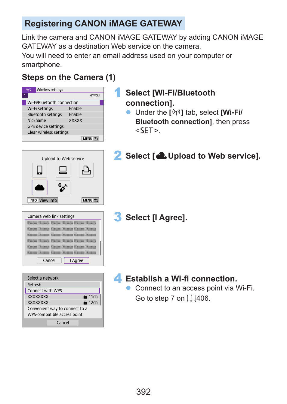 Canon EOS Rebel SL3 DSLR Camera with 18-55mm Lens (Black) User Manual | Page 392 / 493