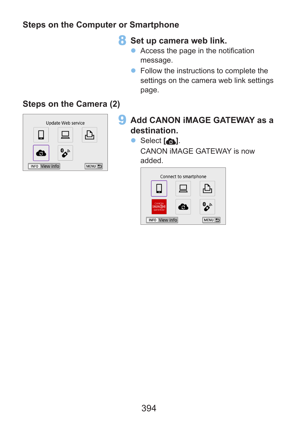 Canon EOS Rebel SL3 DSLR Camera with 18-55mm Lens (Black) User Manual | Page 394 / 493