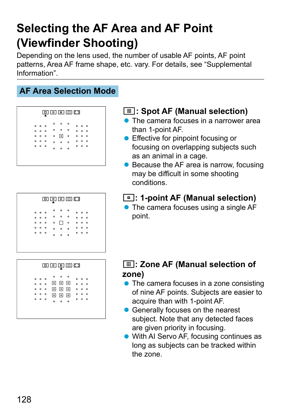 Canon EOS 90D DSLR Camera with 18-135mm Lens User Manual | Page 128 / 646