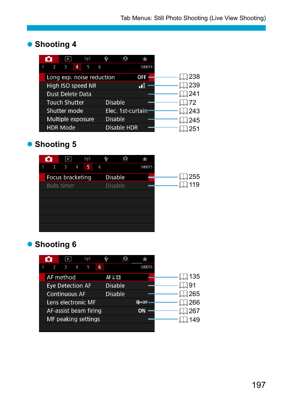 Canon EOS 90D DSLR Camera with 18-135mm Lens User Manual | Page 197 / 646