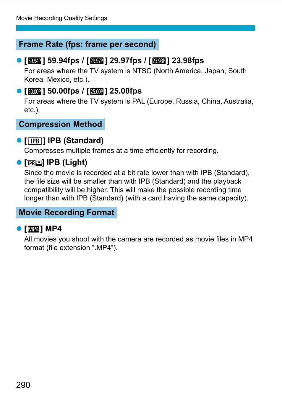 Canon EOS 90D DSLR Camera with 18-135mm Lens User Manual | Page 290 / 646