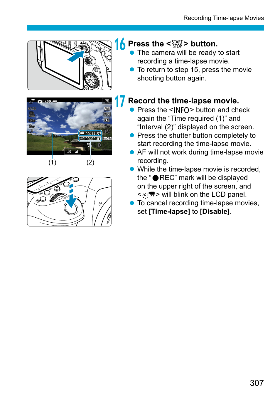 Canon EOS 90D DSLR Camera with 18-135mm Lens User Manual | Page 307 / 646