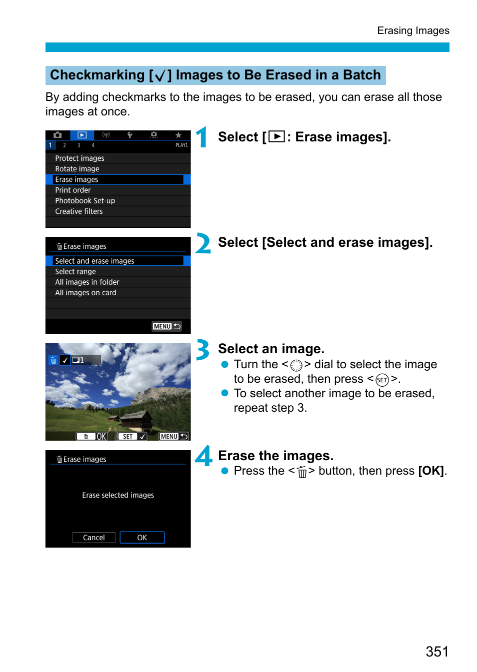 Canon EOS 90D DSLR Camera with 18-135mm Lens User Manual | Page 351 / 646