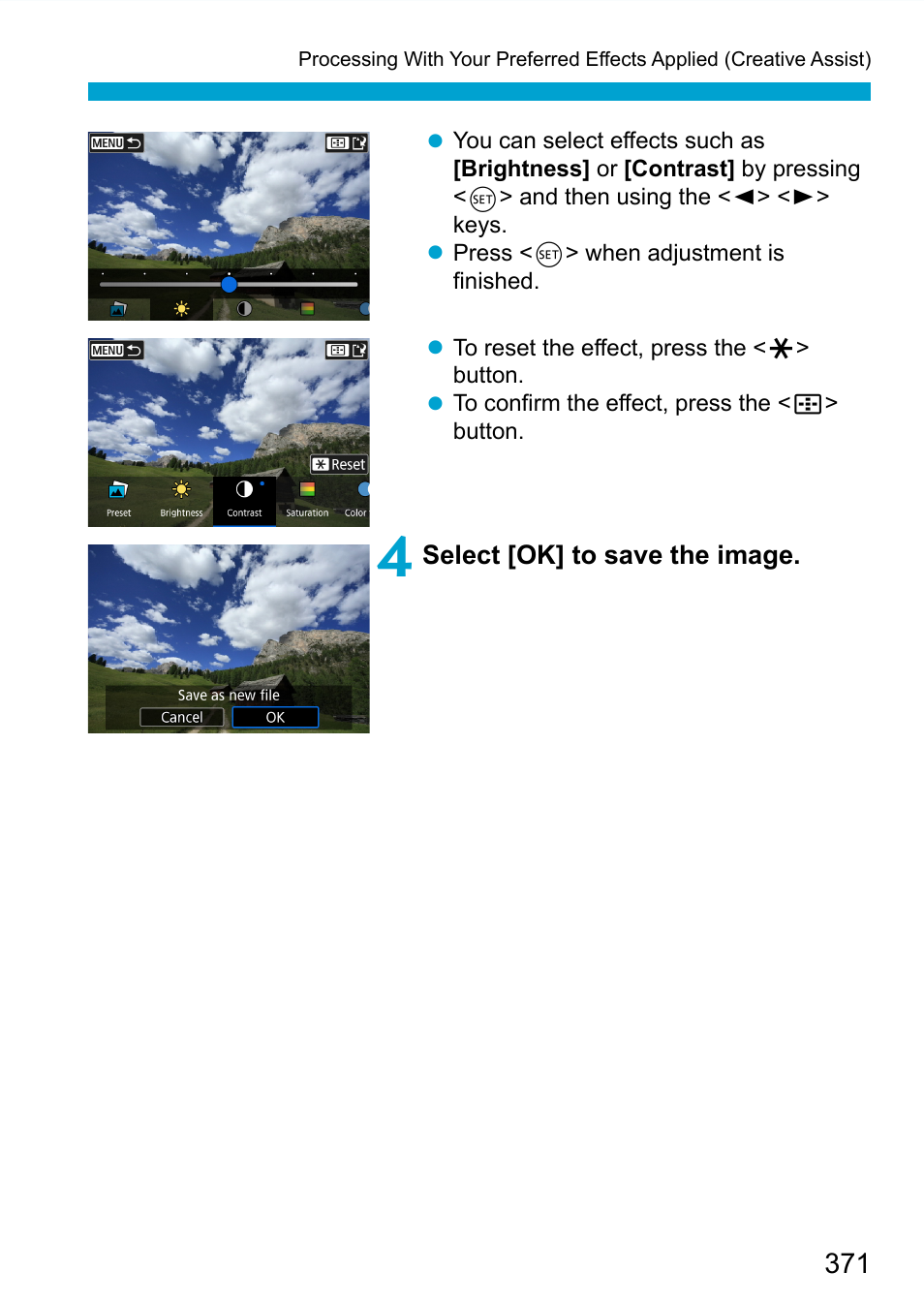 Canon EOS 90D DSLR Camera with 18-135mm Lens User Manual | Page 371 / 646