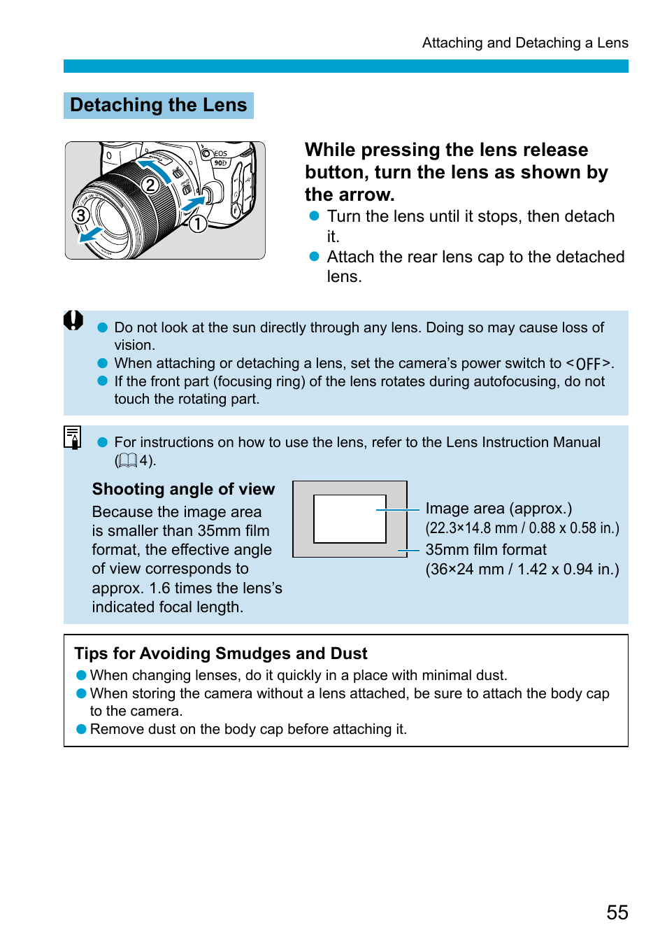 Canon EOS 90D DSLR Camera with 18-135mm Lens User Manual | Page 55 / 646