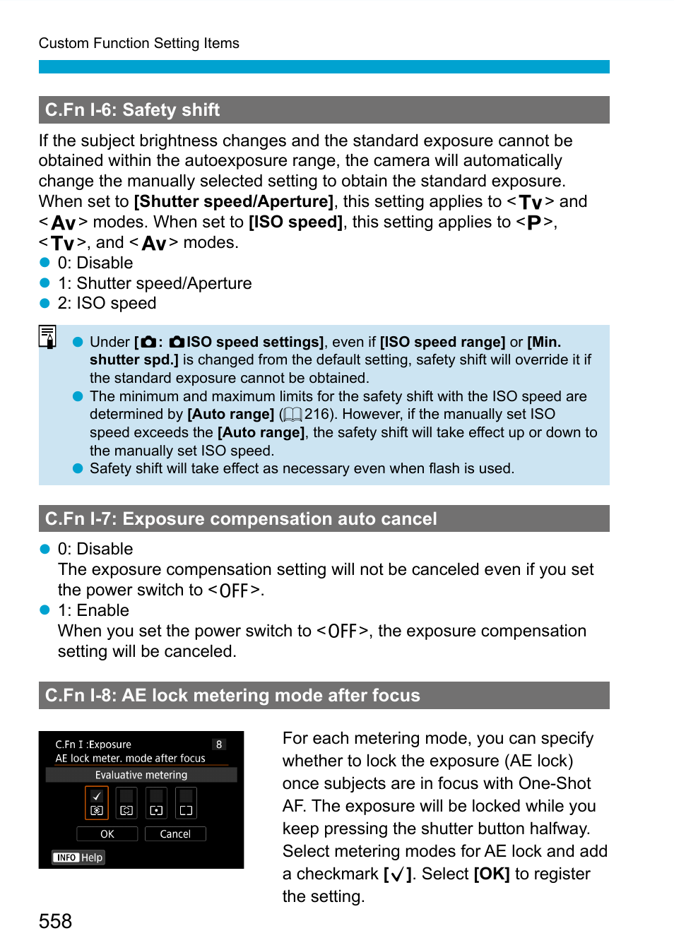 Default setting | Canon EOS 90D DSLR Camera with 18-135mm Lens User Manual | Page 558 / 646
