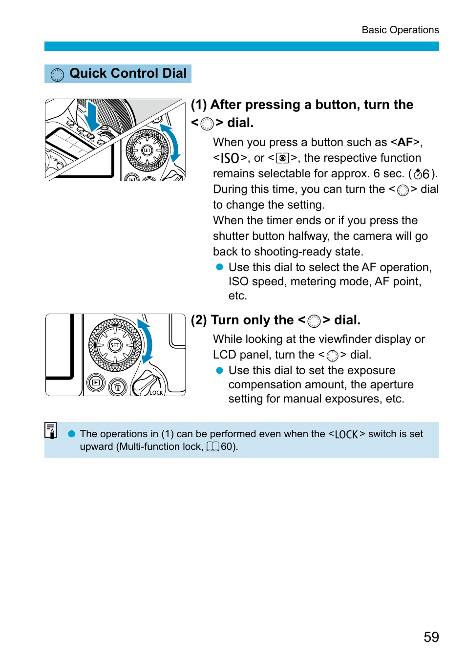 Canon EOS 90D DSLR Camera with 18-135mm Lens User Manual | Page 59 / 646