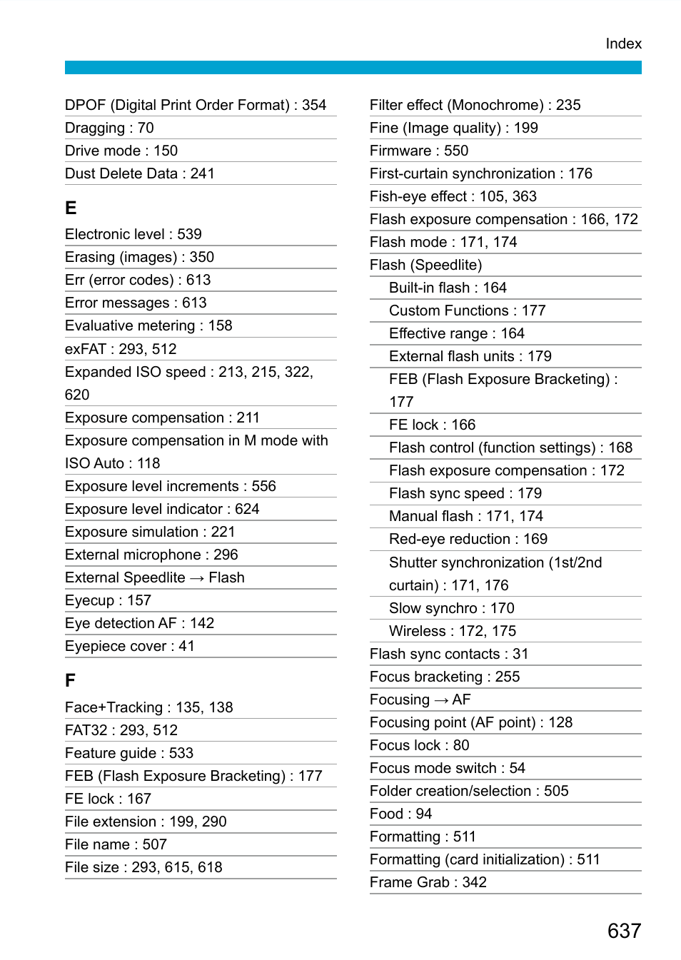 Canon EOS 90D DSLR Camera with 18-135mm Lens User Manual | Page 637 / 646