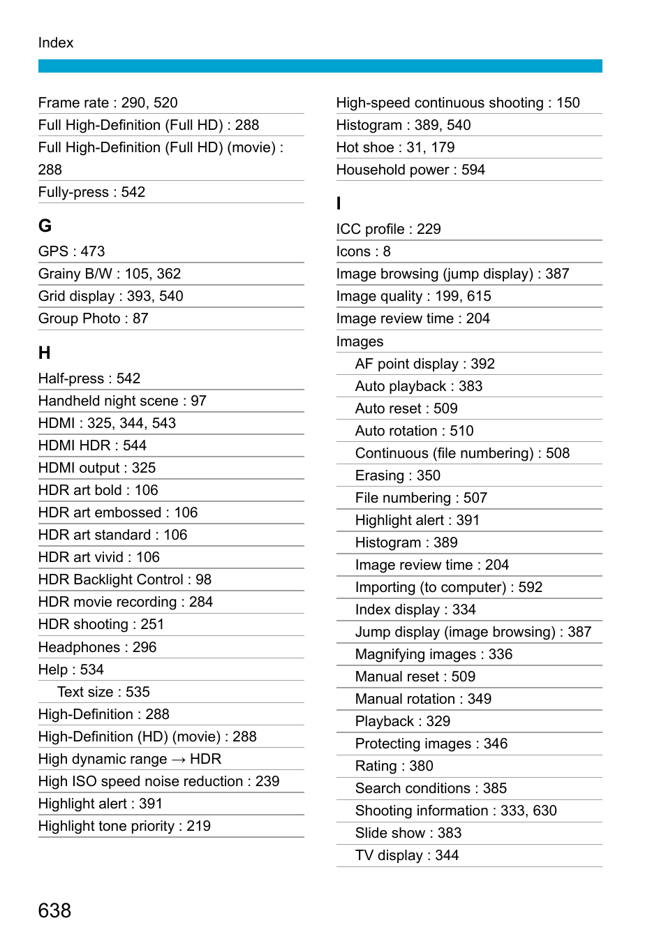 Canon EOS 90D DSLR Camera with 18-135mm Lens User Manual | Page 638 / 646