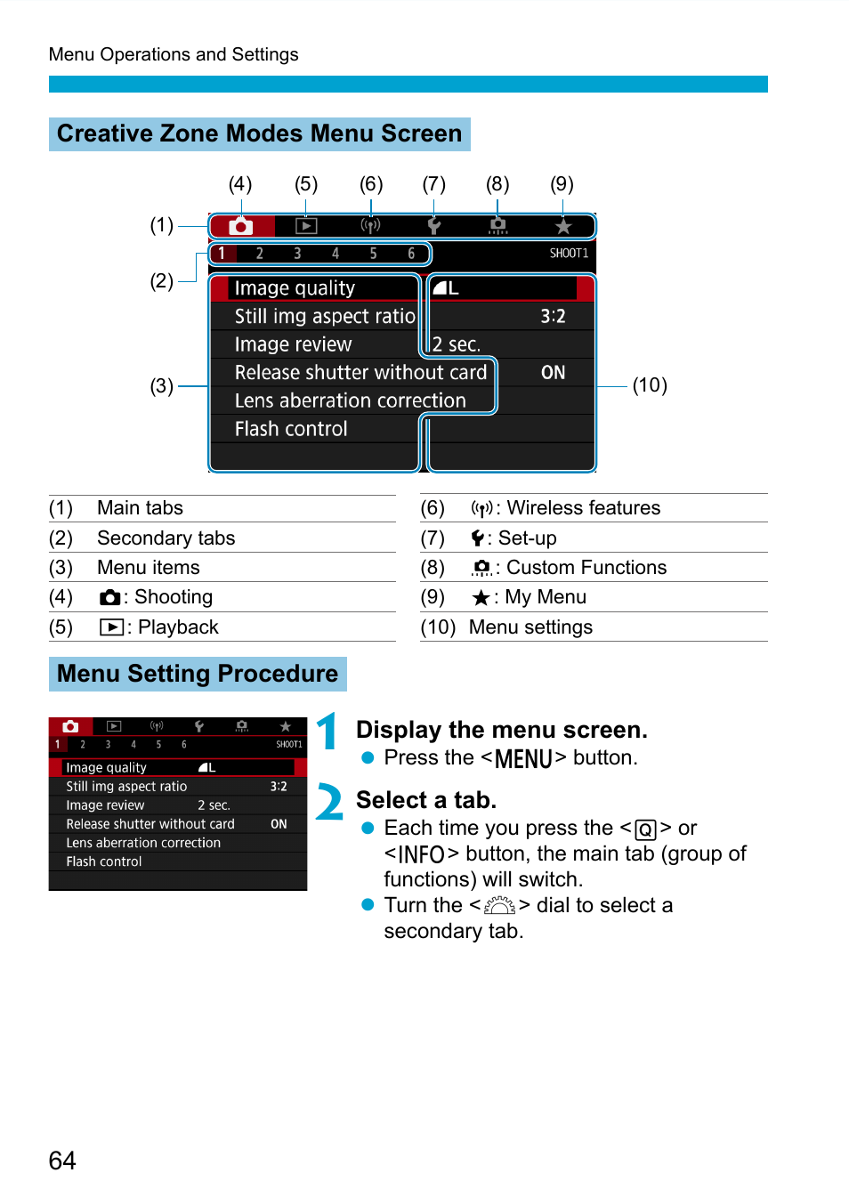 Canon EOS 90D DSLR Camera with 18-135mm Lens User Manual | Page 64 / 646