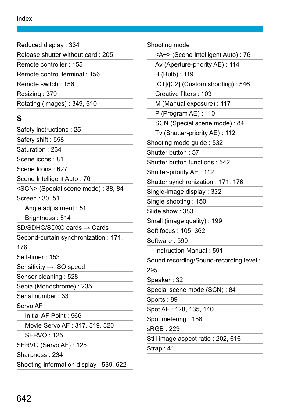 Canon EOS 90D DSLR Camera with 18-135mm Lens User Manual | Page 642 / 646