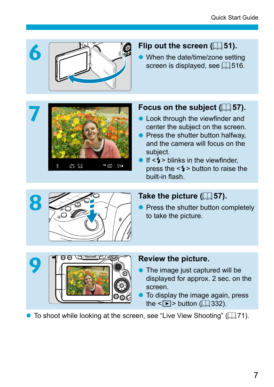 Canon EOS 90D DSLR Camera with 18-135mm Lens User Manual | Page 7 / 646