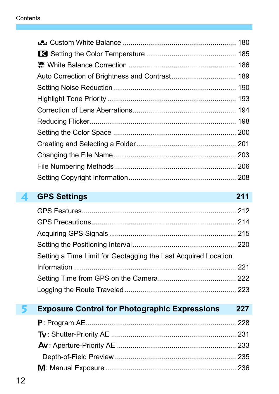 Canon EOS-1D X Mark II DSLR Camera (Body Only) User Manual | Page 12 / 564