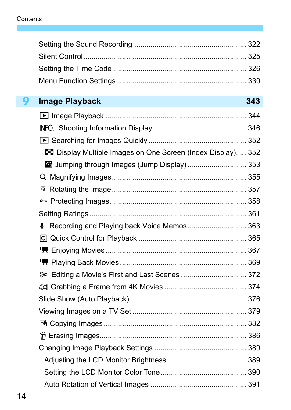 Canon EOS-1D X Mark II DSLR Camera (Body Only) User Manual | Page 14 / 564