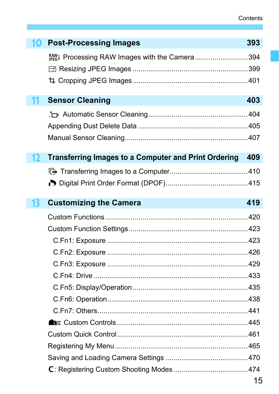 Canon EOS-1D X Mark II DSLR Camera (Body Only) User Manual | Page 15 / 564