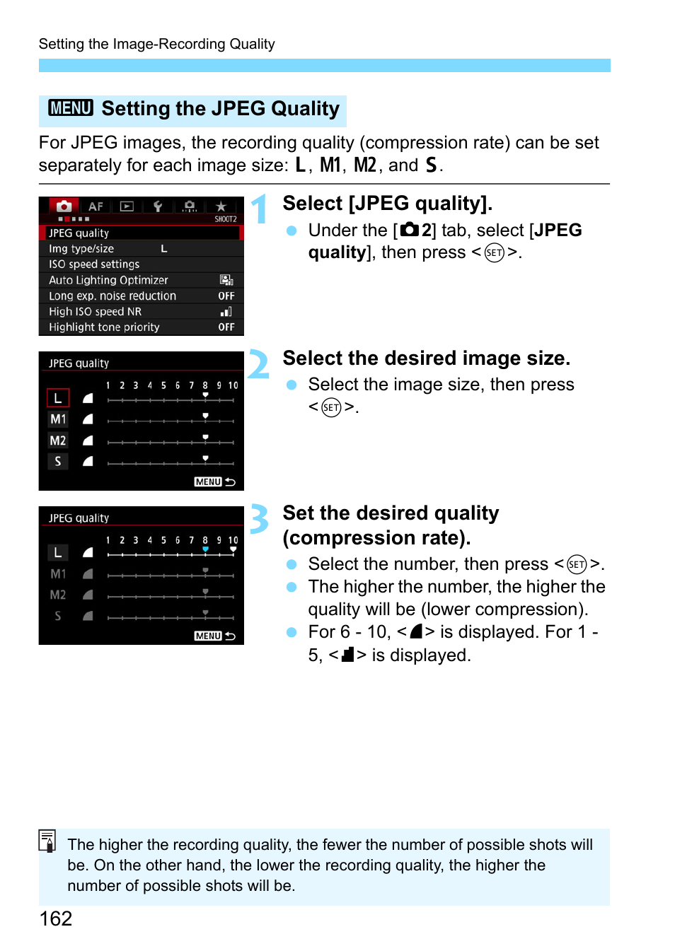 162) are specif | Canon EOS-1D X Mark II DSLR Camera (Body Only) User Manual | Page 162 / 564