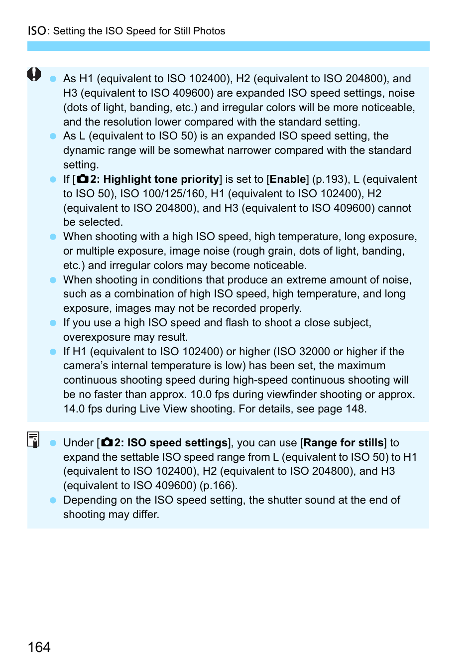 Canon EOS-1D X Mark II DSLR Camera (Body Only) User Manual | Page 164 / 564