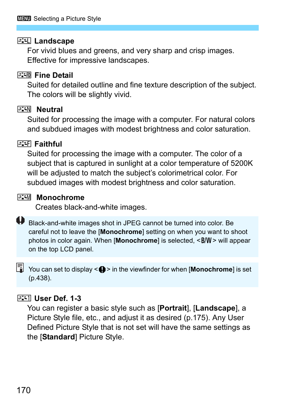 Canon EOS-1D X Mark II DSLR Camera (Body Only) User Manual | Page 170 / 564