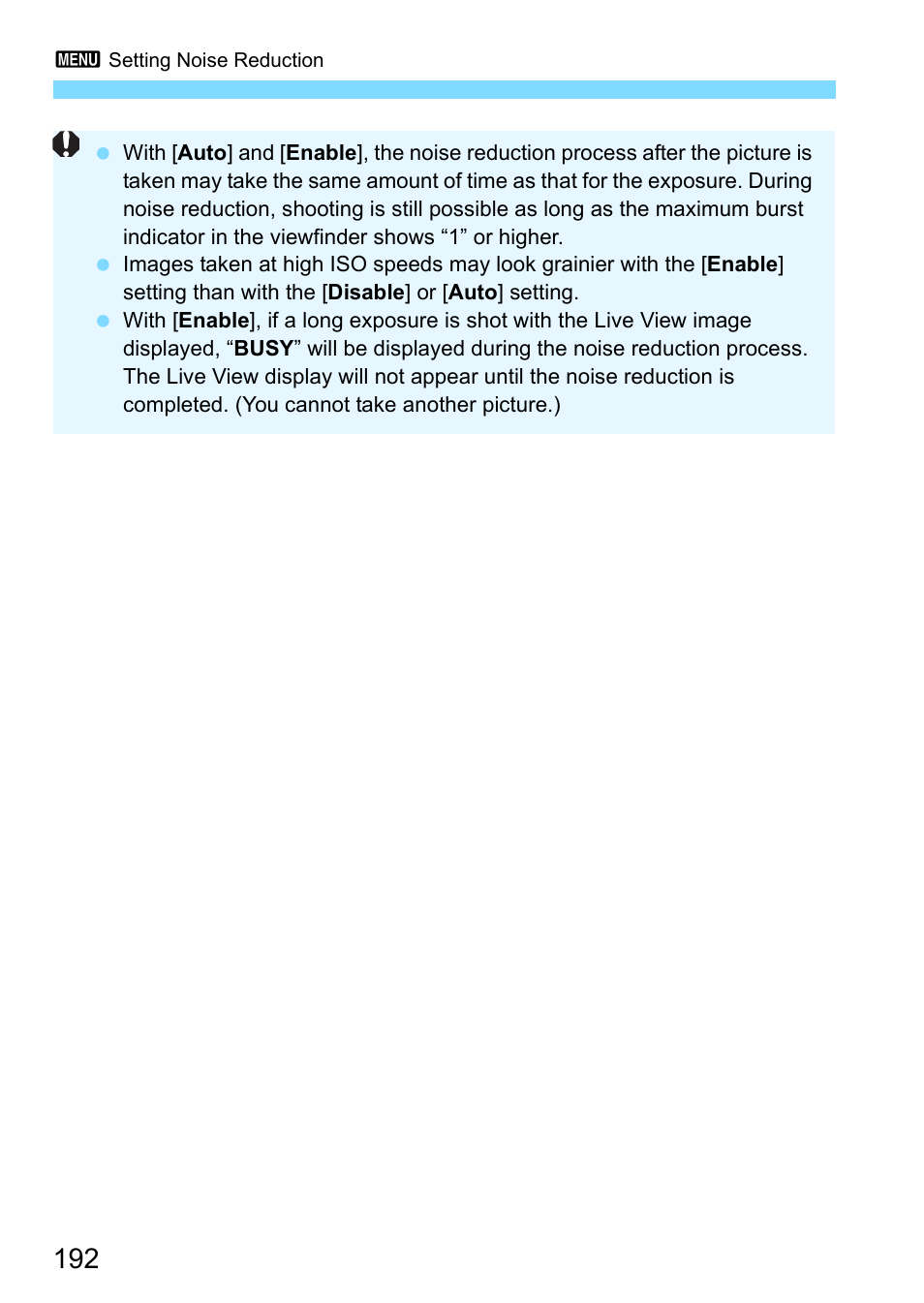 Canon EOS-1D X Mark II DSLR Camera (Body Only) User Manual | Page 192 / 564