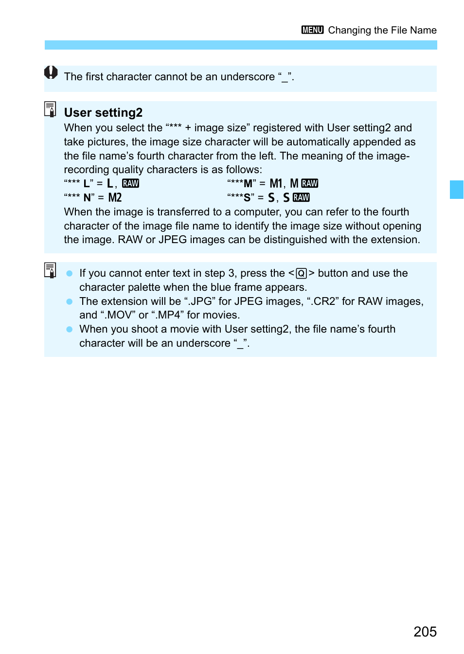 Canon EOS-1D X Mark II DSLR Camera (Body Only) User Manual | Page 205 / 564