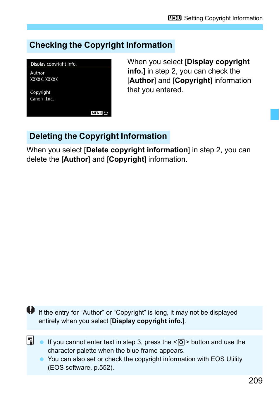 Canon EOS-1D X Mark II DSLR Camera (Body Only) User Manual | Page 209 / 564