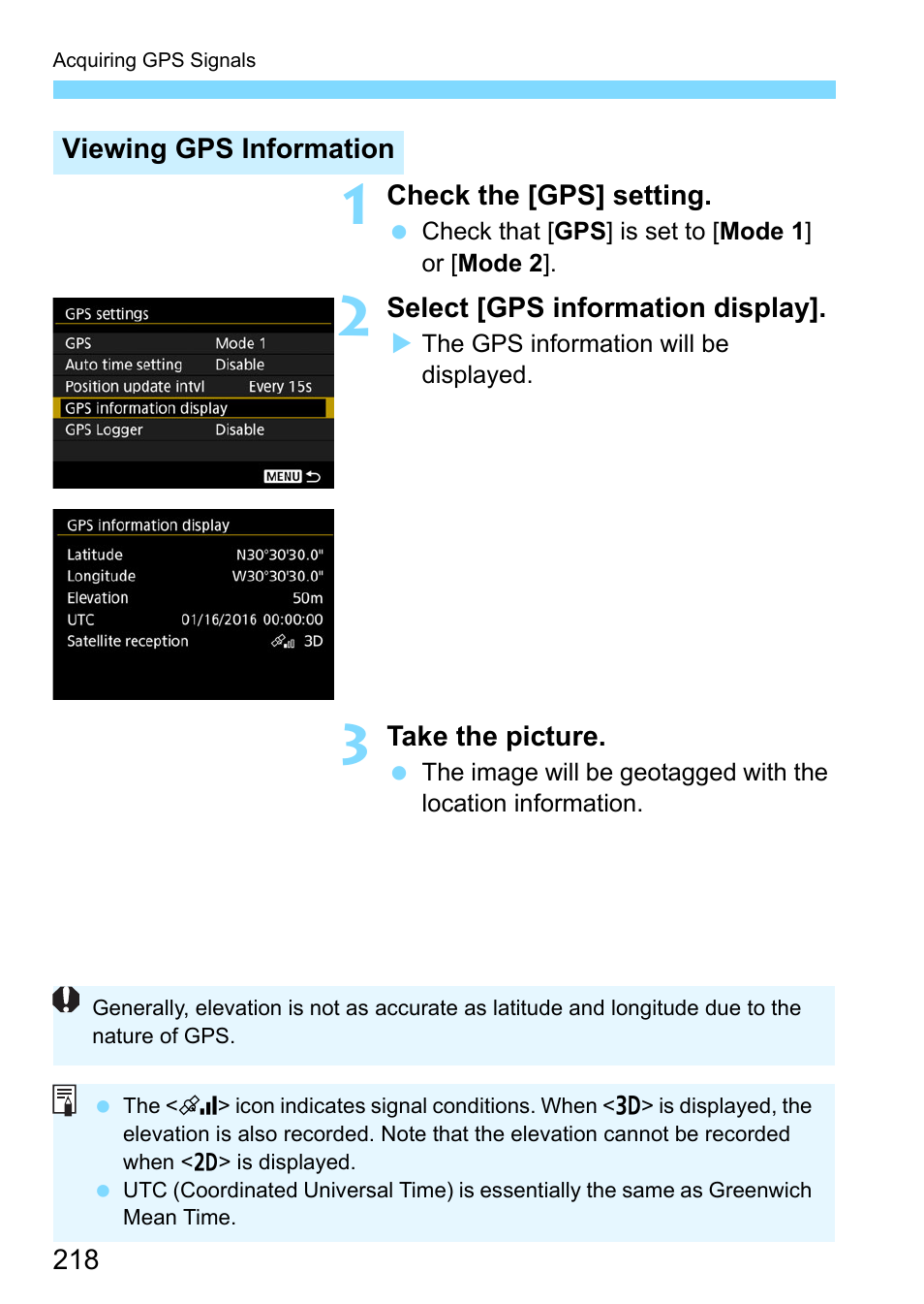 Canon EOS-1D X Mark II DSLR Camera (Body Only) User Manual | Page 218 / 564