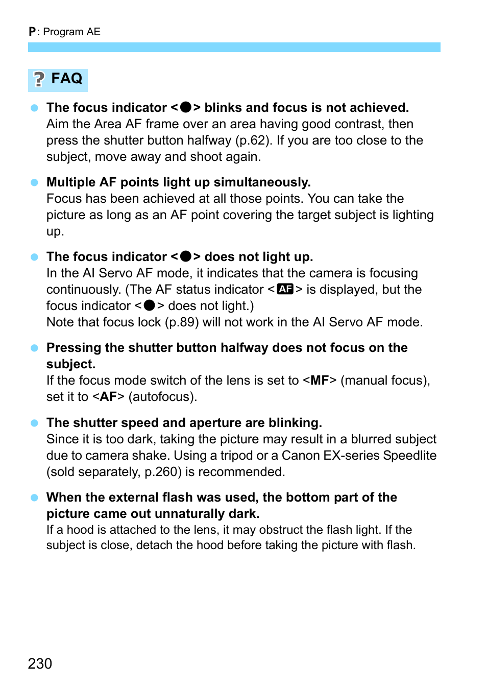 Canon EOS-1D X Mark II DSLR Camera (Body Only) User Manual | Page 230 / 564