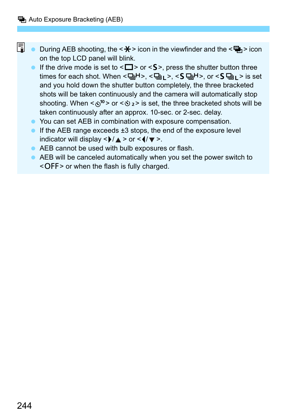 Canon EOS-1D X Mark II DSLR Camera (Body Only) User Manual | Page 244 / 564