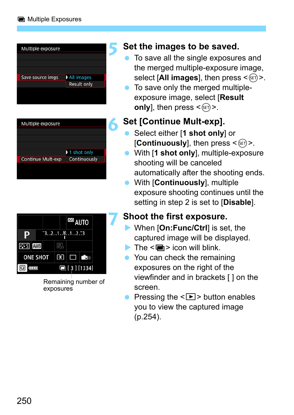 S (p.250) | Canon EOS-1D X Mark II DSLR Camera (Body Only) User Manual | Page 250 / 564