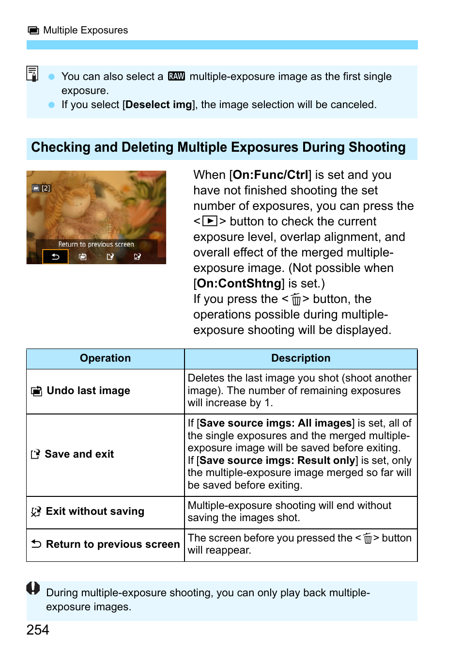 Canon EOS-1D X Mark II DSLR Camera (Body Only) User Manual | Page 254 / 564