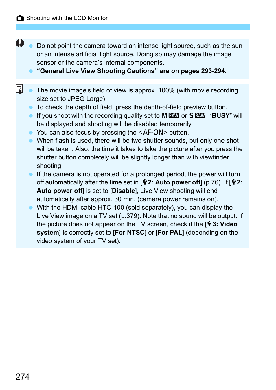 Canon EOS-1D X Mark II DSLR Camera (Body Only) User Manual | Page 274 / 564