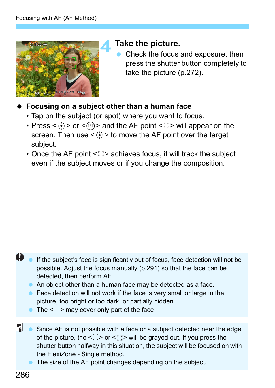 Take the picture | Canon EOS-1D X Mark II DSLR Camera (Body Only) User Manual | Page 286 / 564