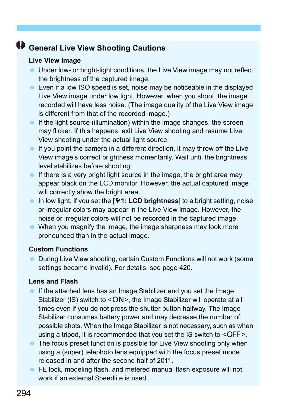 Canon EOS-1D X Mark II DSLR Camera (Body Only) User Manual | Page 294 / 564