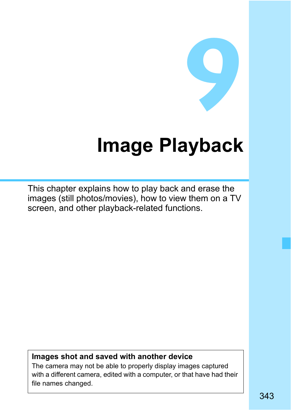 Image playback | Canon EOS-1D X Mark II DSLR Camera (Body Only) User Manual | Page 343 / 564