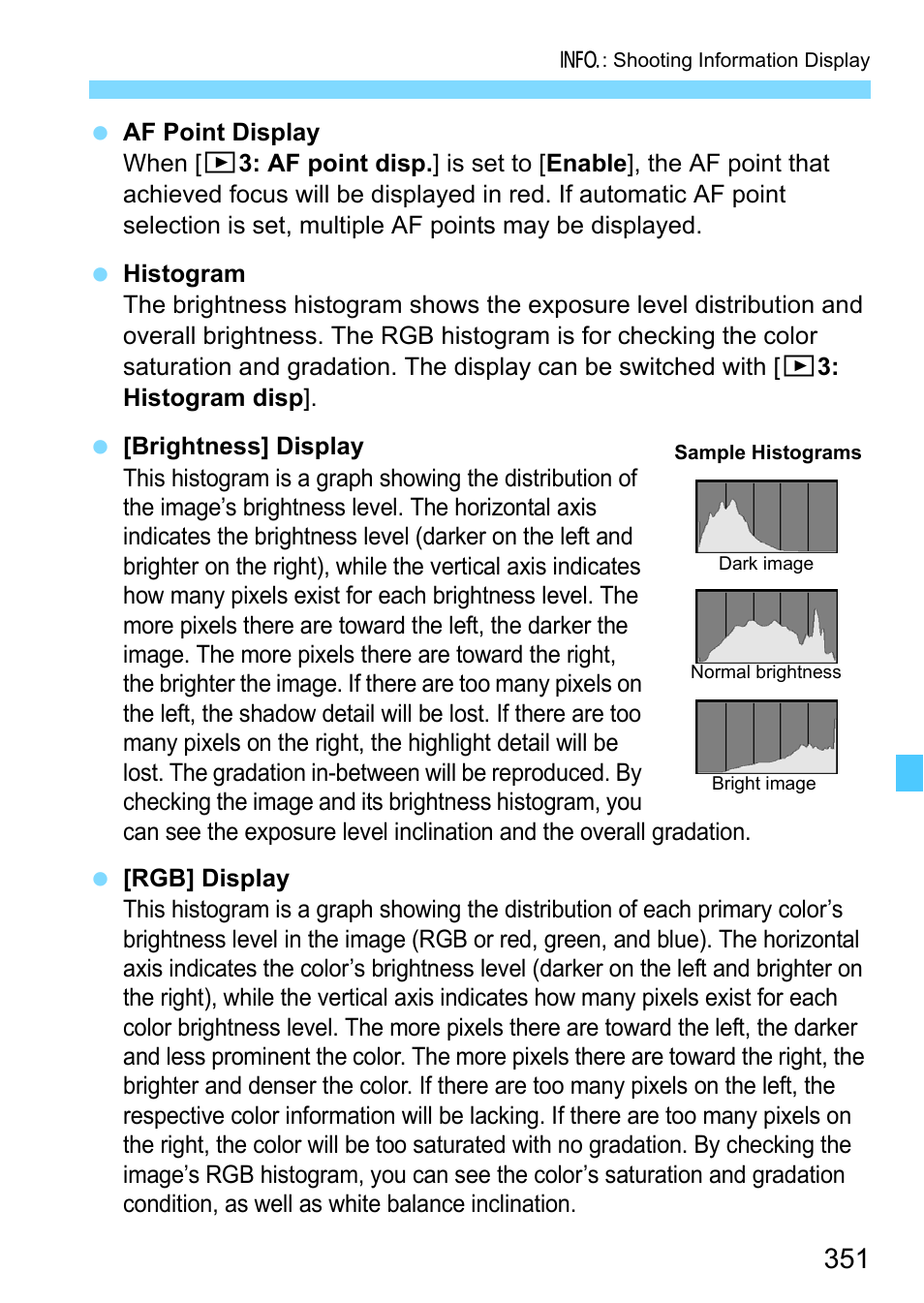 Canon EOS-1D X Mark II DSLR Camera (Body Only) User Manual | Page 351 / 564