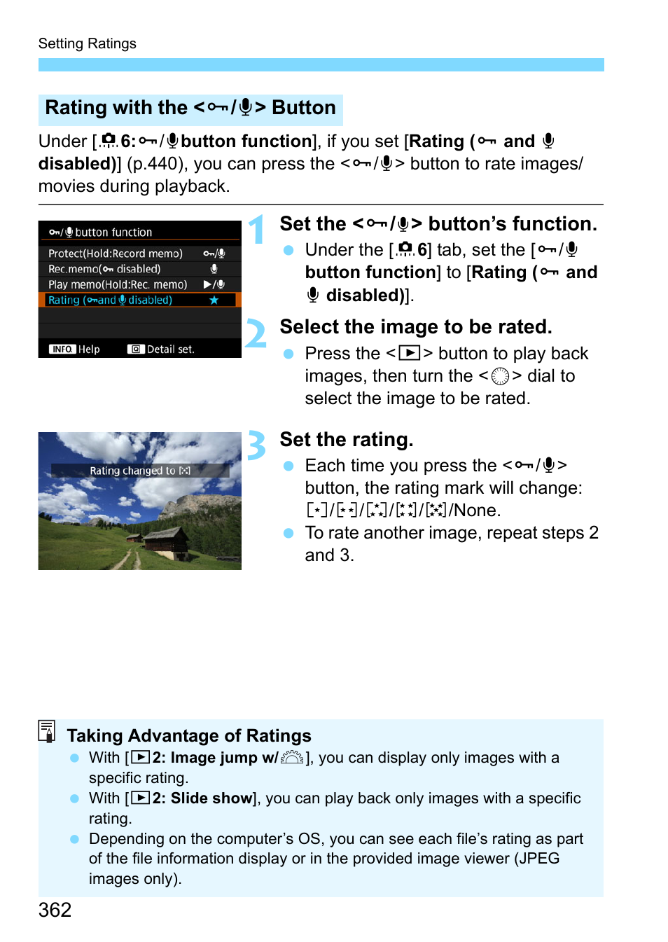 Canon EOS-1D X Mark II DSLR Camera (Body Only) User Manual | Page 362 / 564