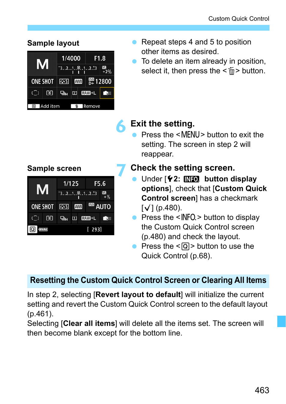 463) w | Canon EOS-1D X Mark II DSLR Camera (Body Only) User Manual | Page 463 / 564