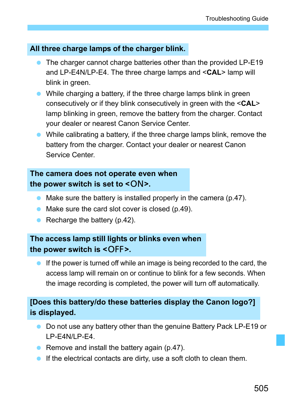 Canon EOS-1D X Mark II DSLR Camera (Body Only) User Manual | Page 505 / 564