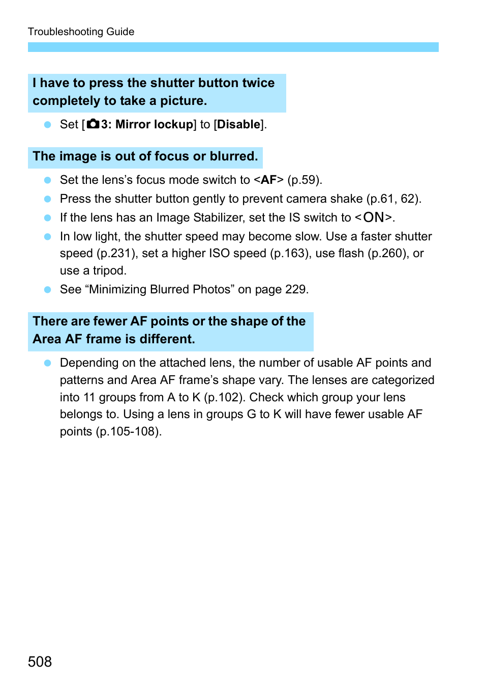 Canon EOS-1D X Mark II DSLR Camera (Body Only) User Manual | Page 508 / 564