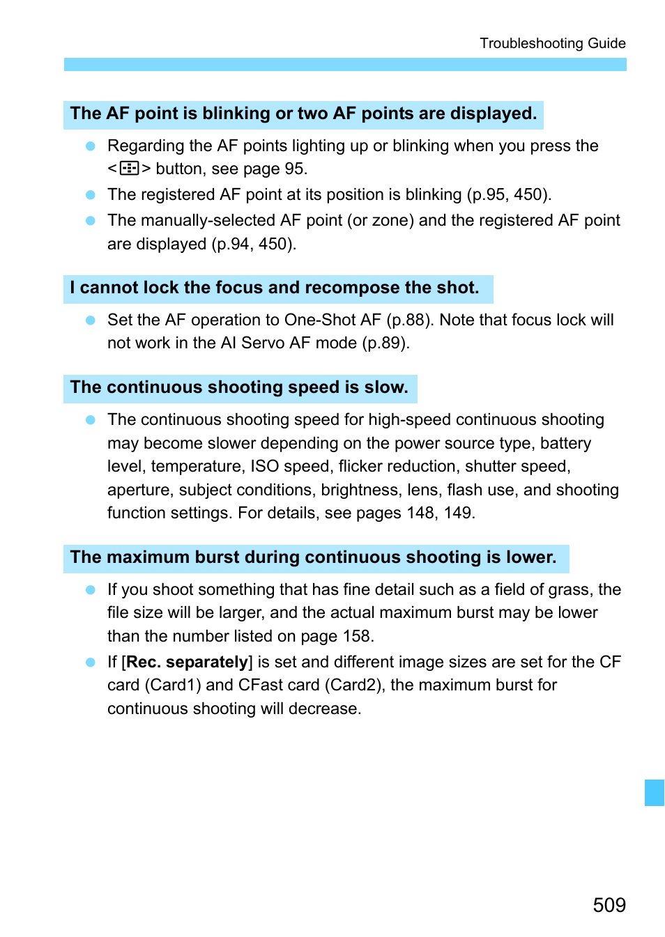 Canon EOS-1D X Mark II DSLR Camera (Body Only) User Manual | Page 509 / 564