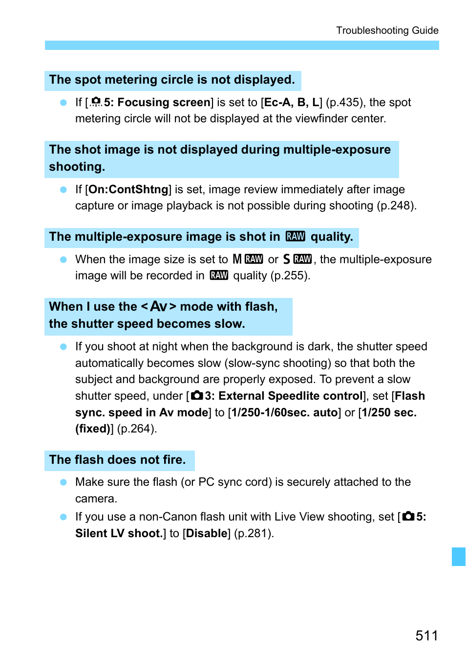 Canon EOS-1D X Mark II DSLR Camera (Body Only) User Manual | Page 511 / 564