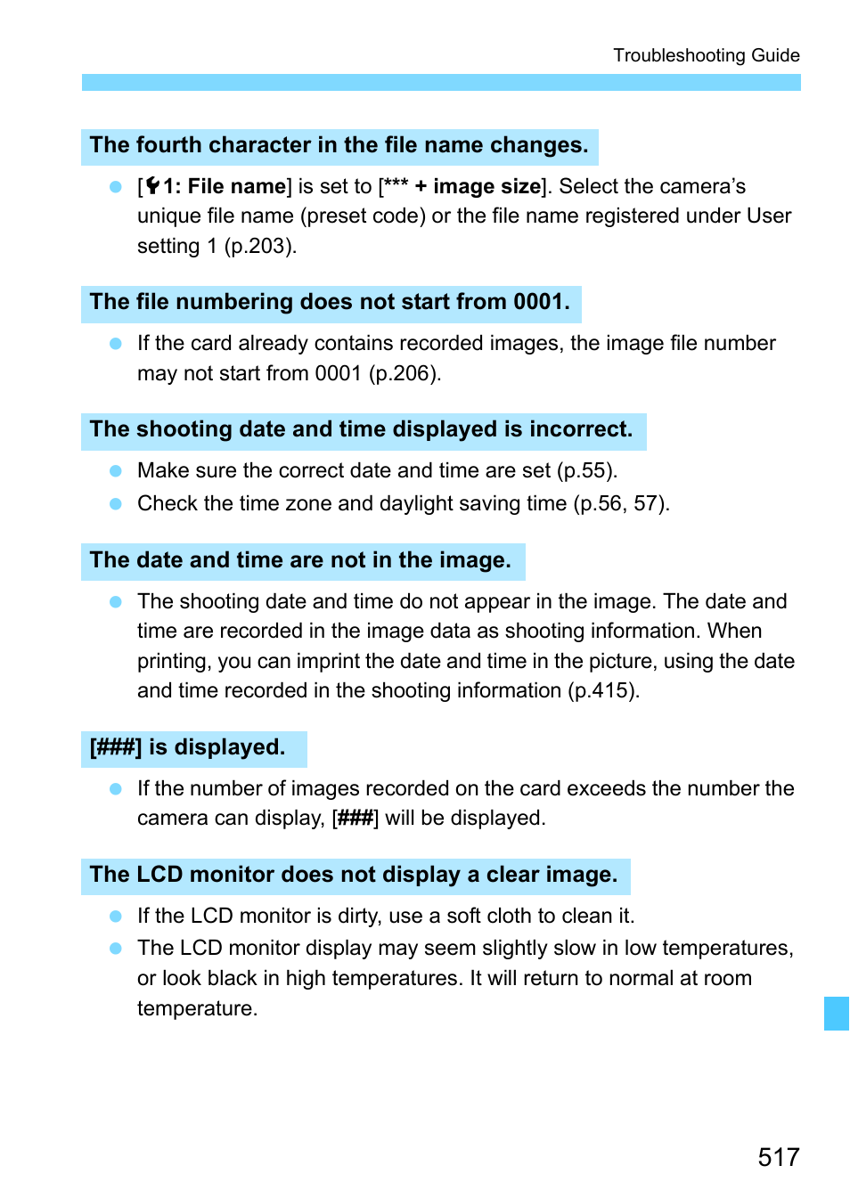 Canon EOS-1D X Mark II DSLR Camera (Body Only) User Manual | Page 517 / 564