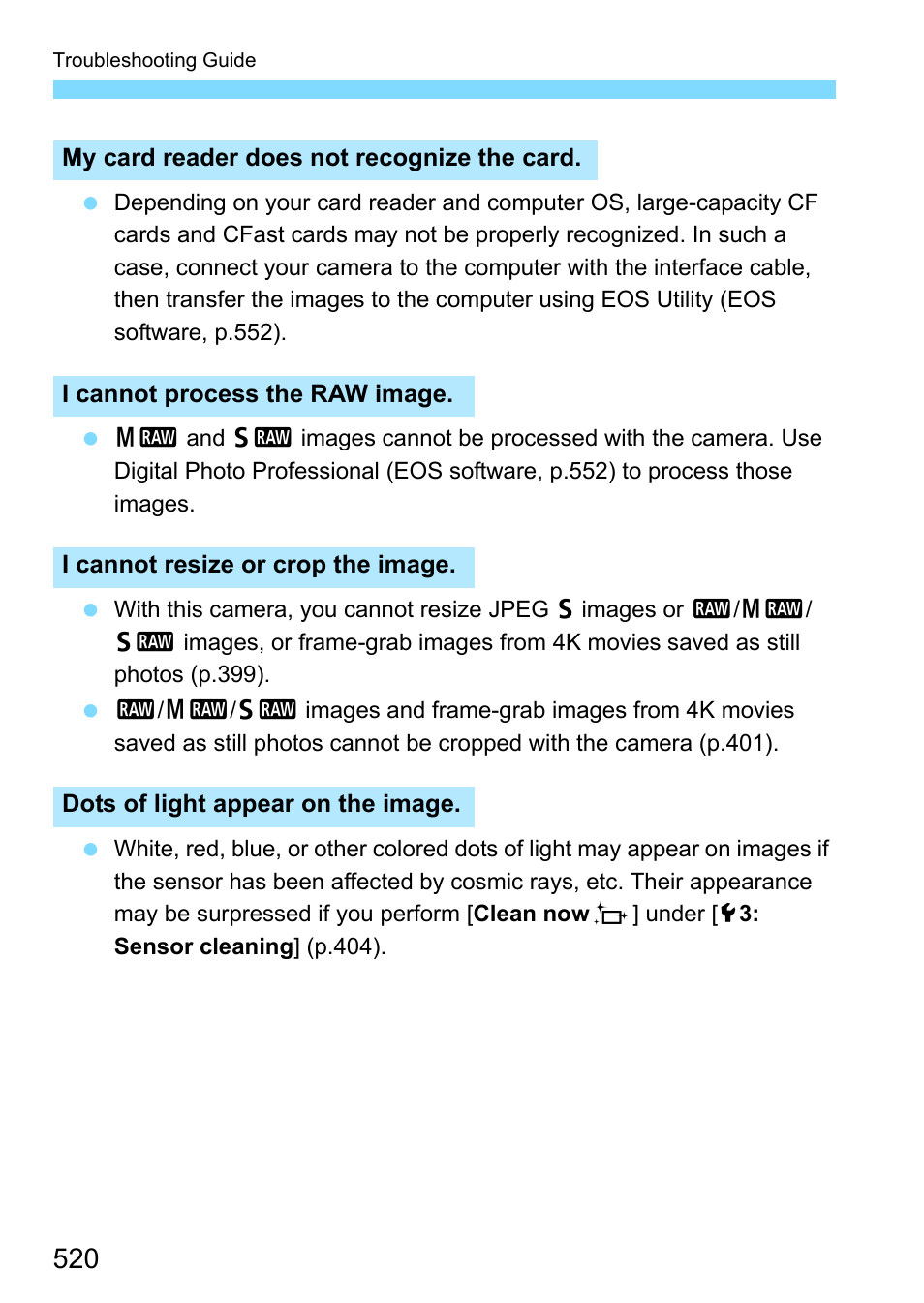 Canon EOS-1D X Mark II DSLR Camera (Body Only) User Manual | Page 520 / 564