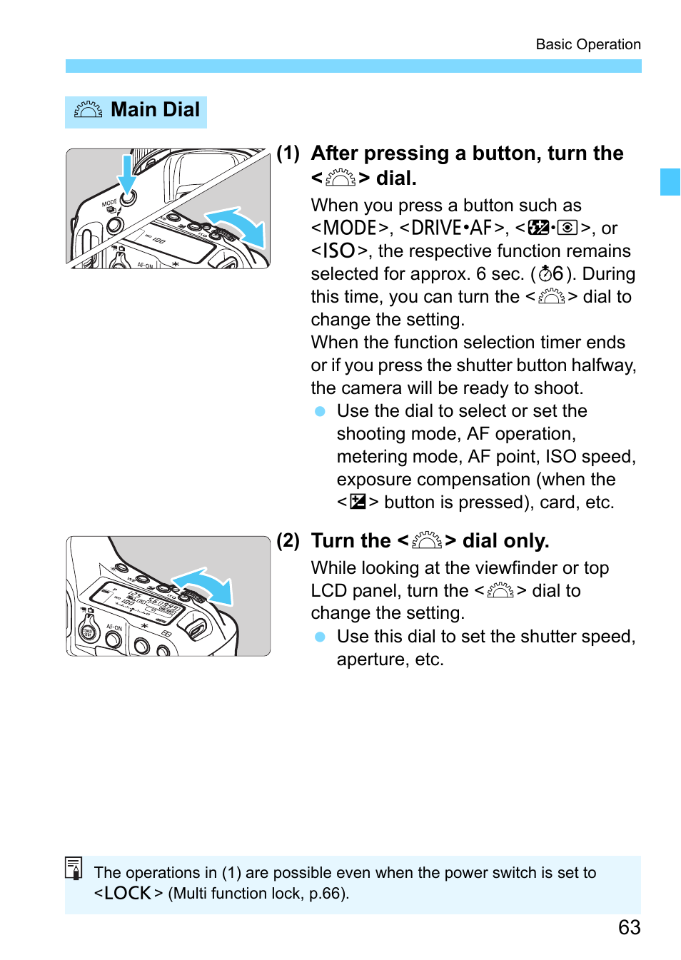 Canon EOS-1D X Mark II DSLR Camera (Body Only) User Manual | Page 63 / 564