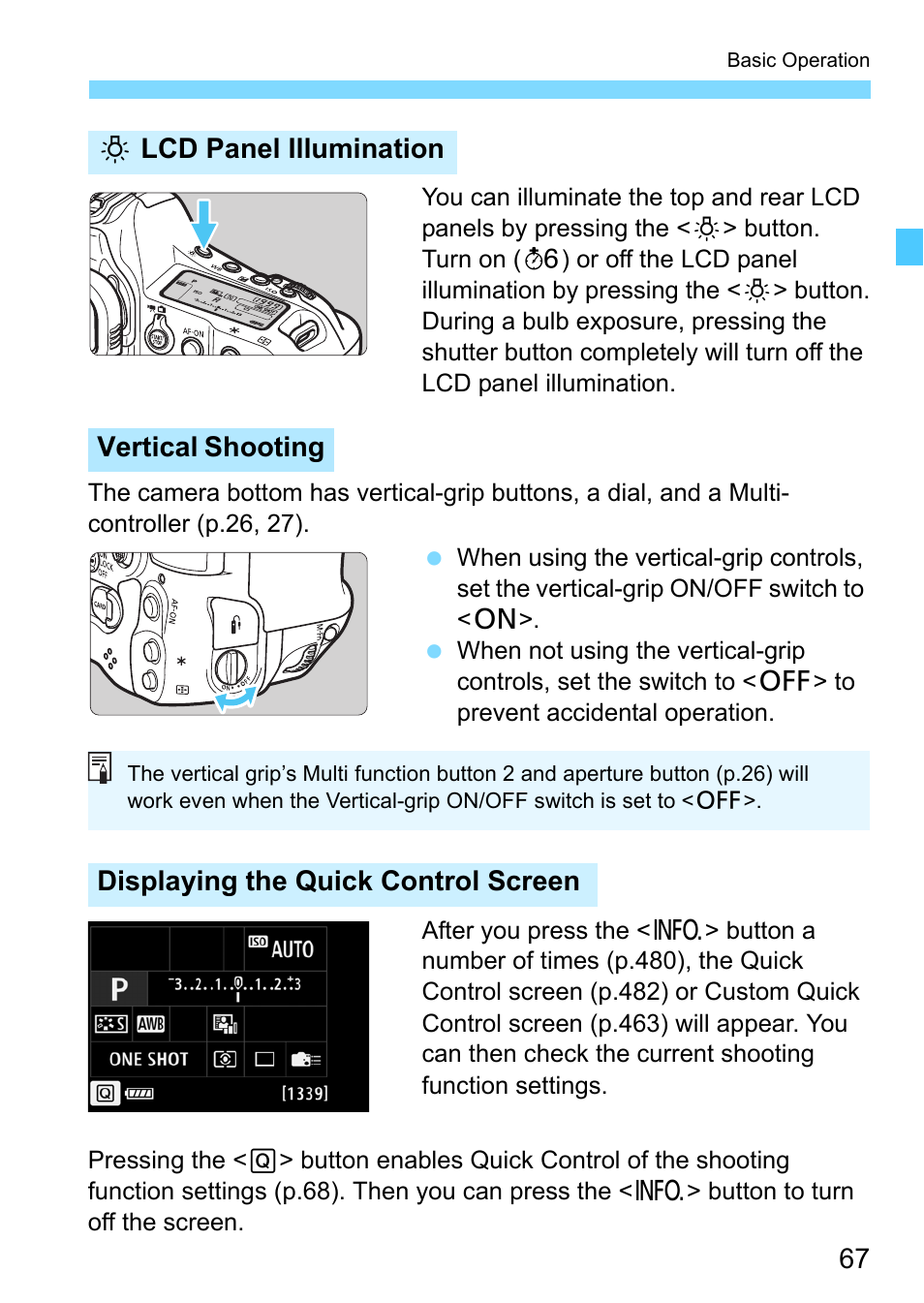 Canon EOS-1D X Mark II DSLR Camera (Body Only) User Manual | Page 67 / 564